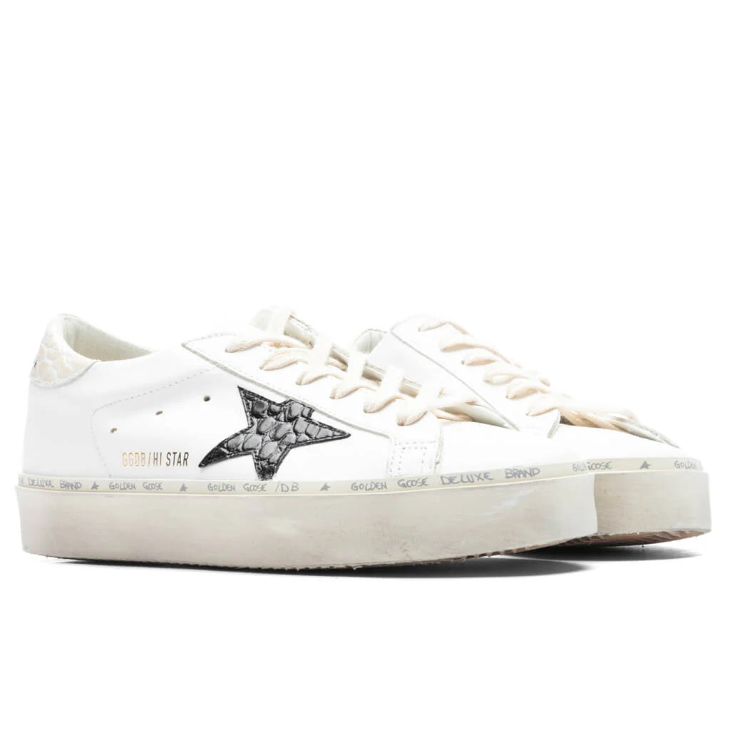 Womens Hi Star White Black Ivory
