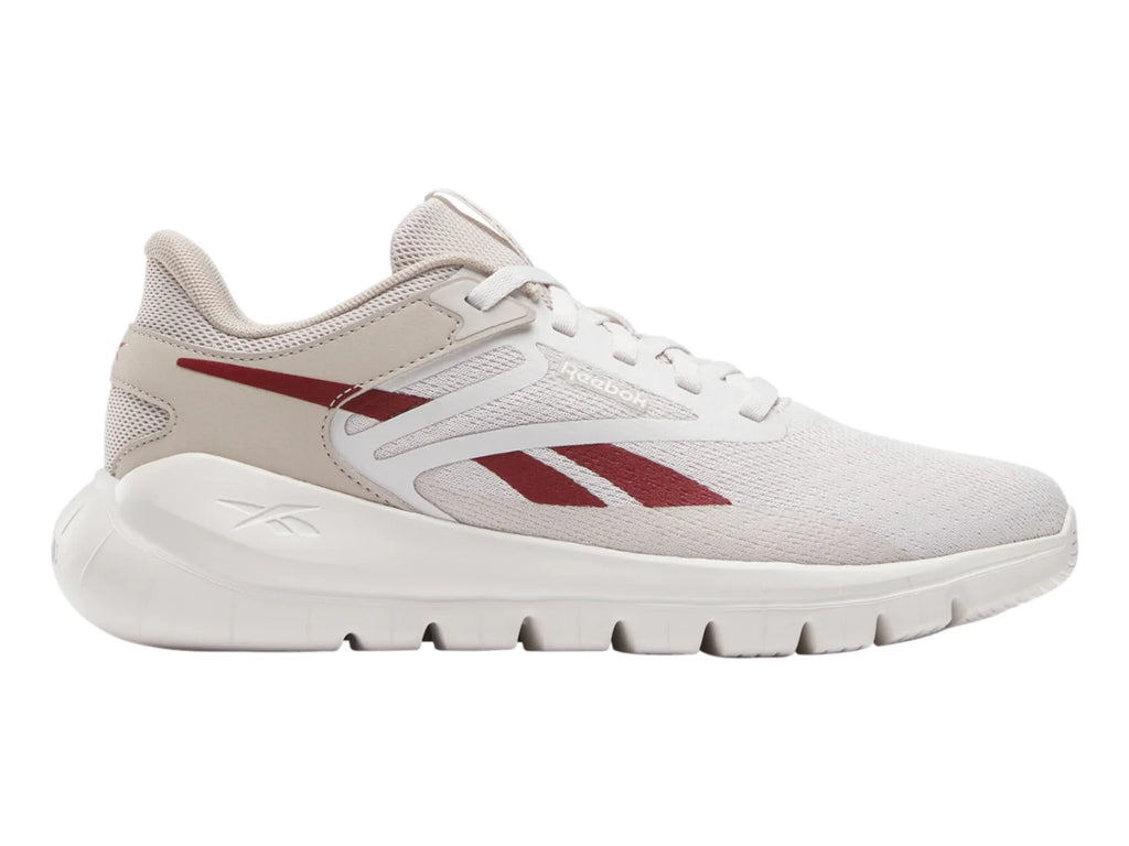 Tenis Reebok Split Flex Gris y Rojo para Mujer