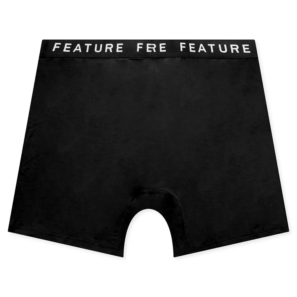 Johnson Boxer Brief 3 Pack Black