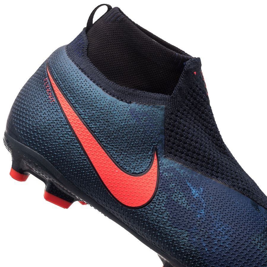 Nike Phantom Vison Elite DF MG Multi Ground Youth Soccer Cleats Obsidian Black