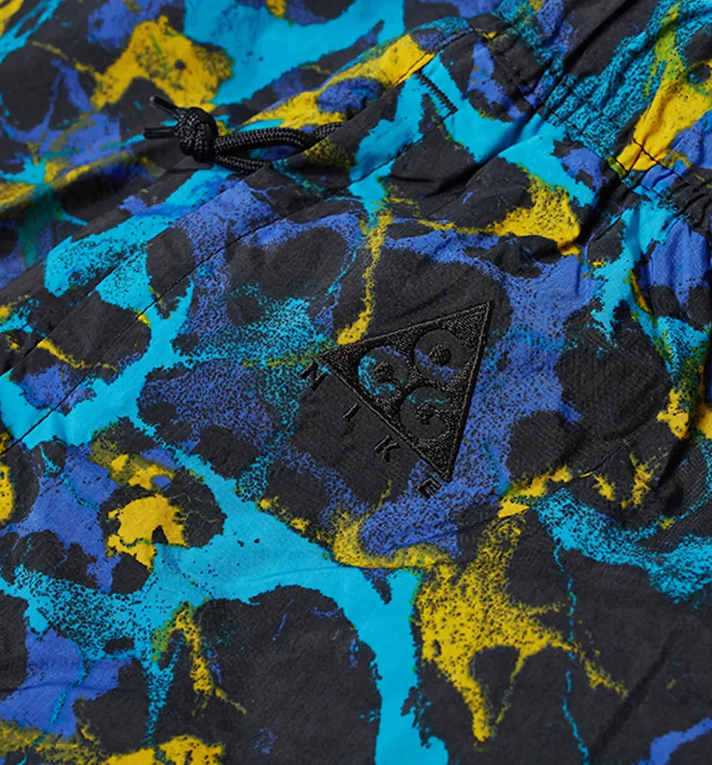 NRG ACG Mens Shorts Blue Yellow