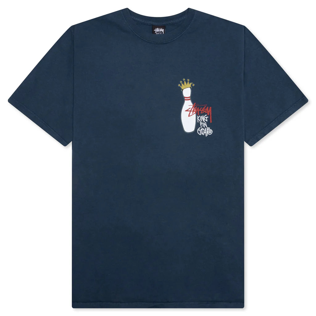 Kingpin Pigment Dyed Tee Navy