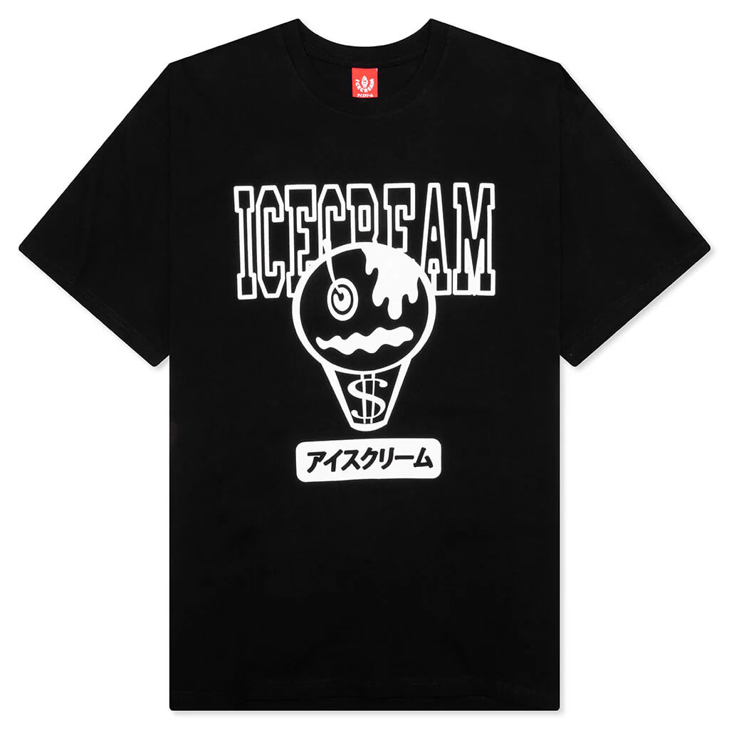 Splat S S Tee Black