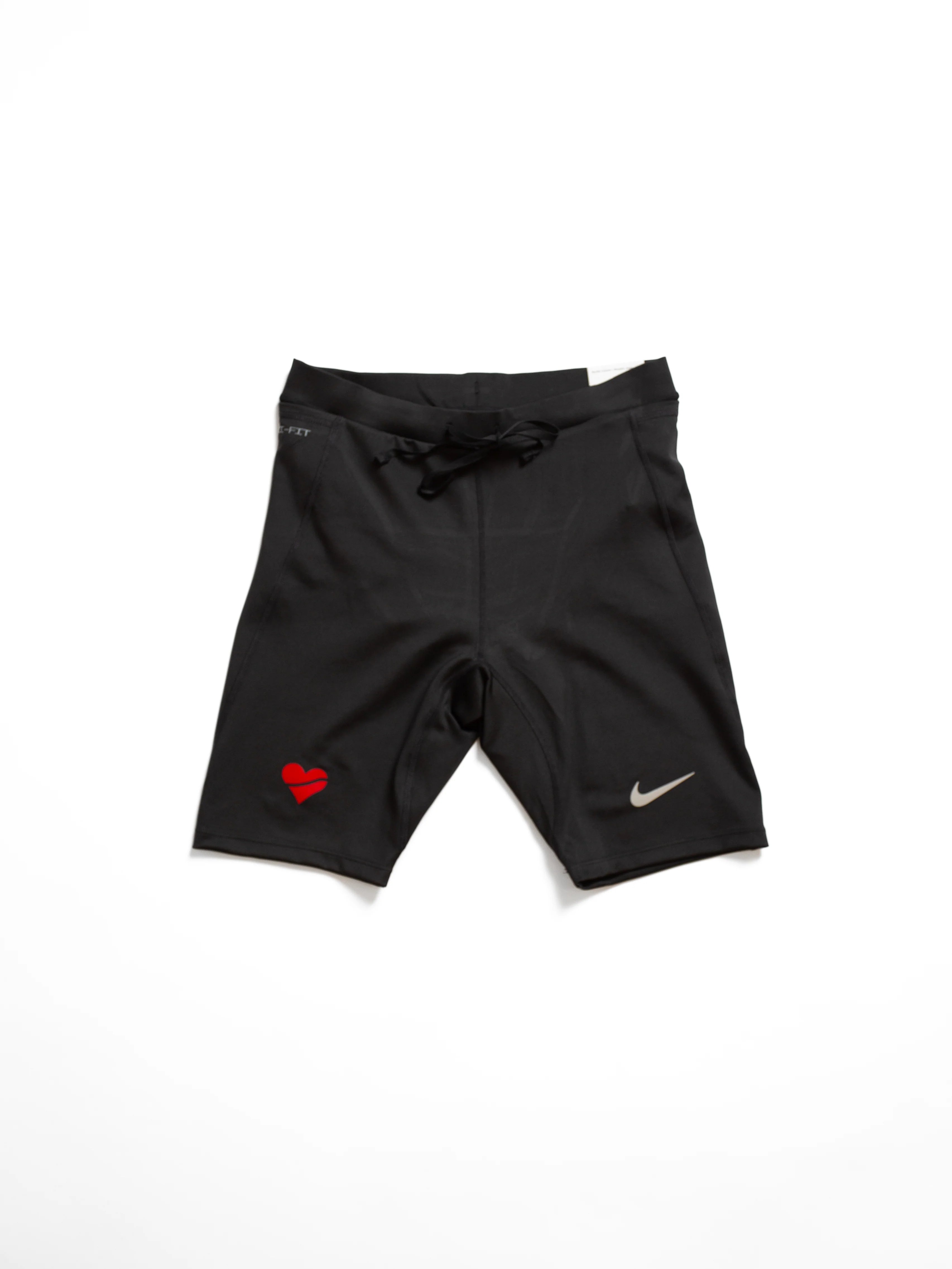 Nike Mens Fast Dri FIT Brief Lined Running 1 2 Length Tights