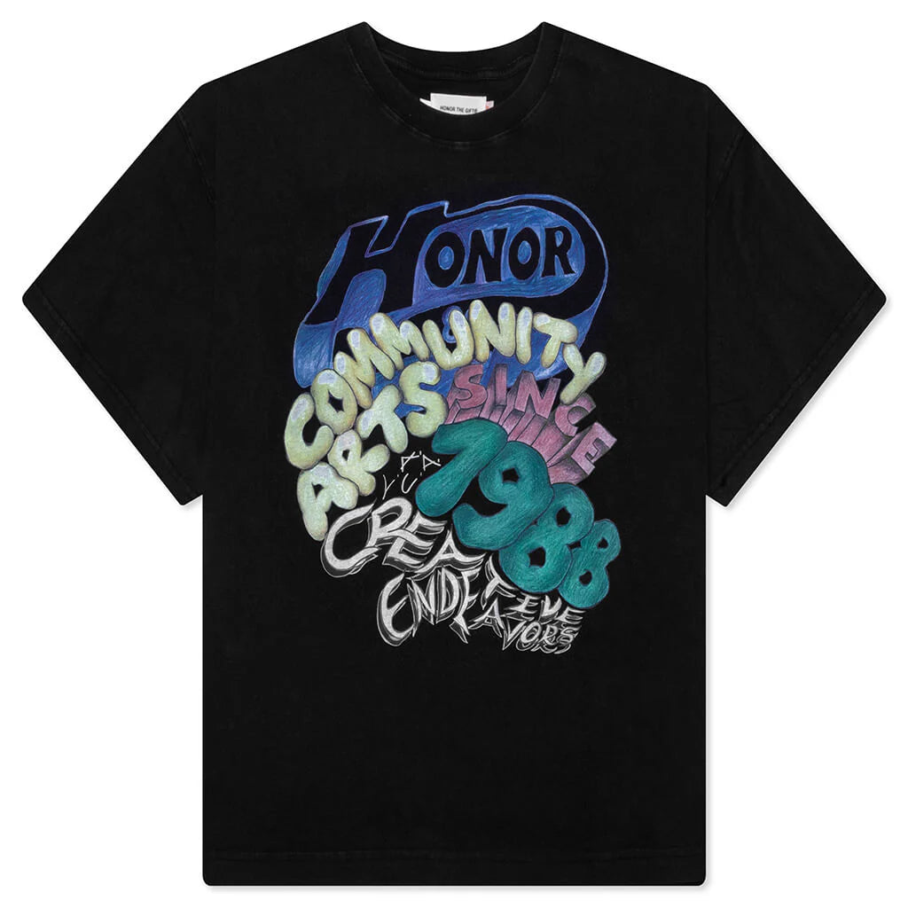 Community Arts Creative Tee Black