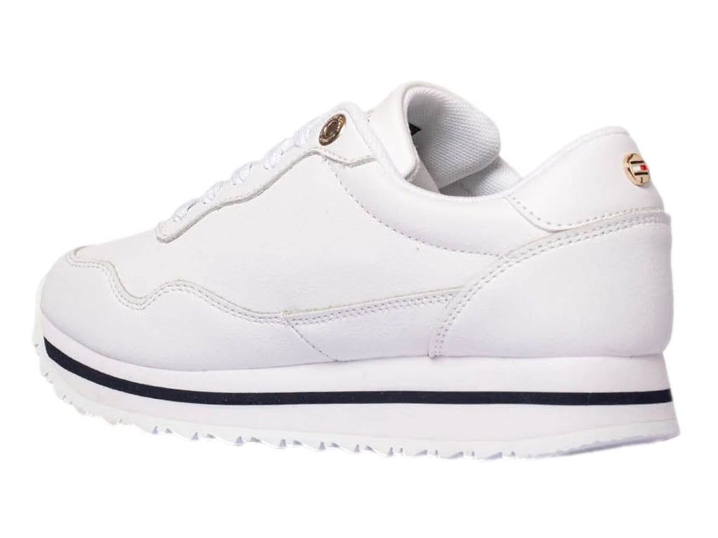 Tenis Tommy Hilfiger Corporate Lifestyle Blanco para Mujer