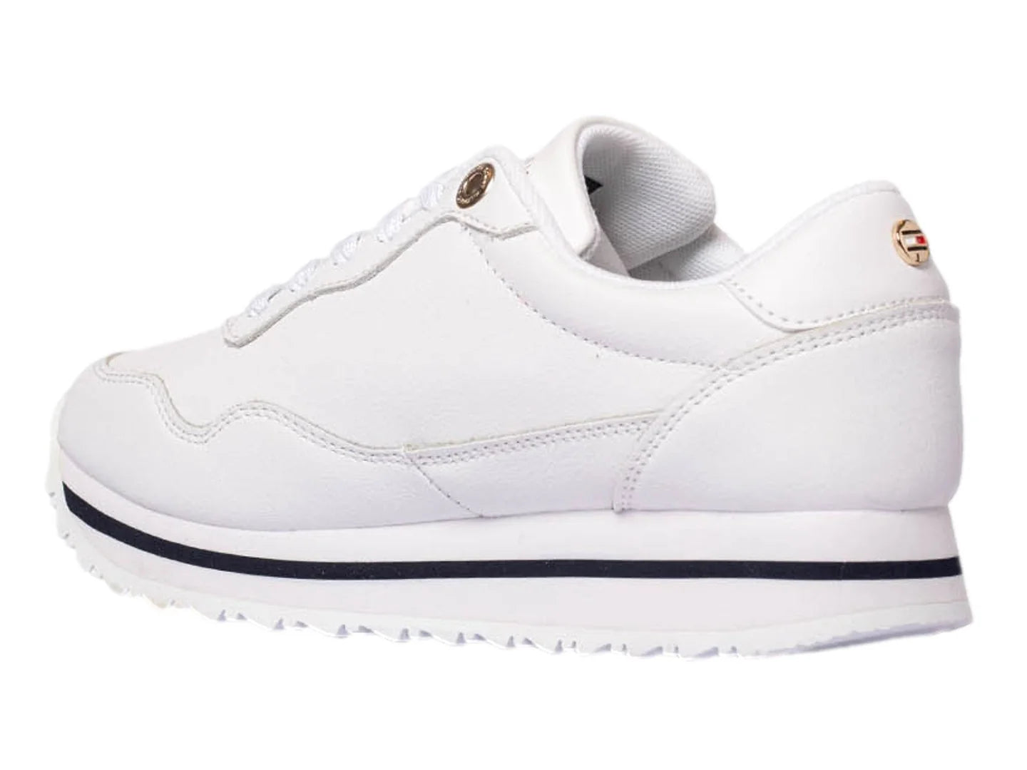 Tenis Tommy Hilfiger Corporate Lifestyle Blanco para Mujer