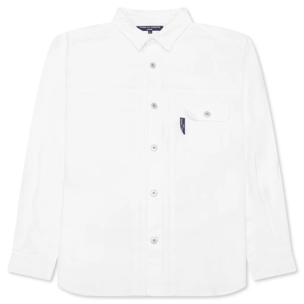 Striped Shirt White