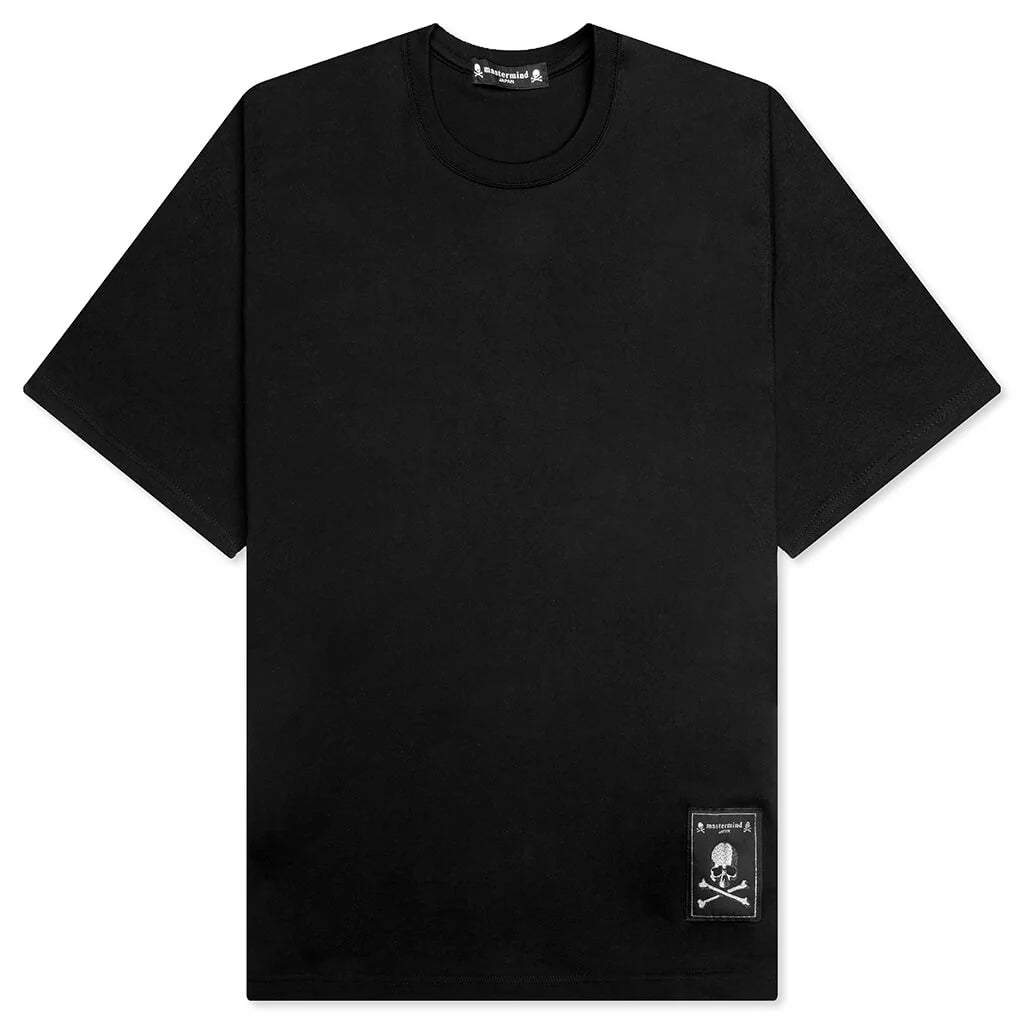 Micro Skull Knit T Shirt Black