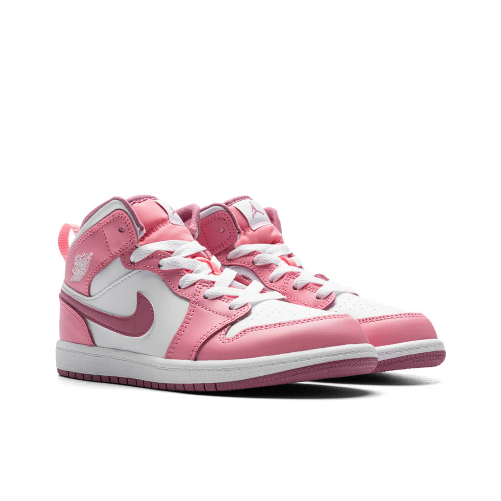 Air Jordan 1 Mid PS Coral Chalk Desert Berry White