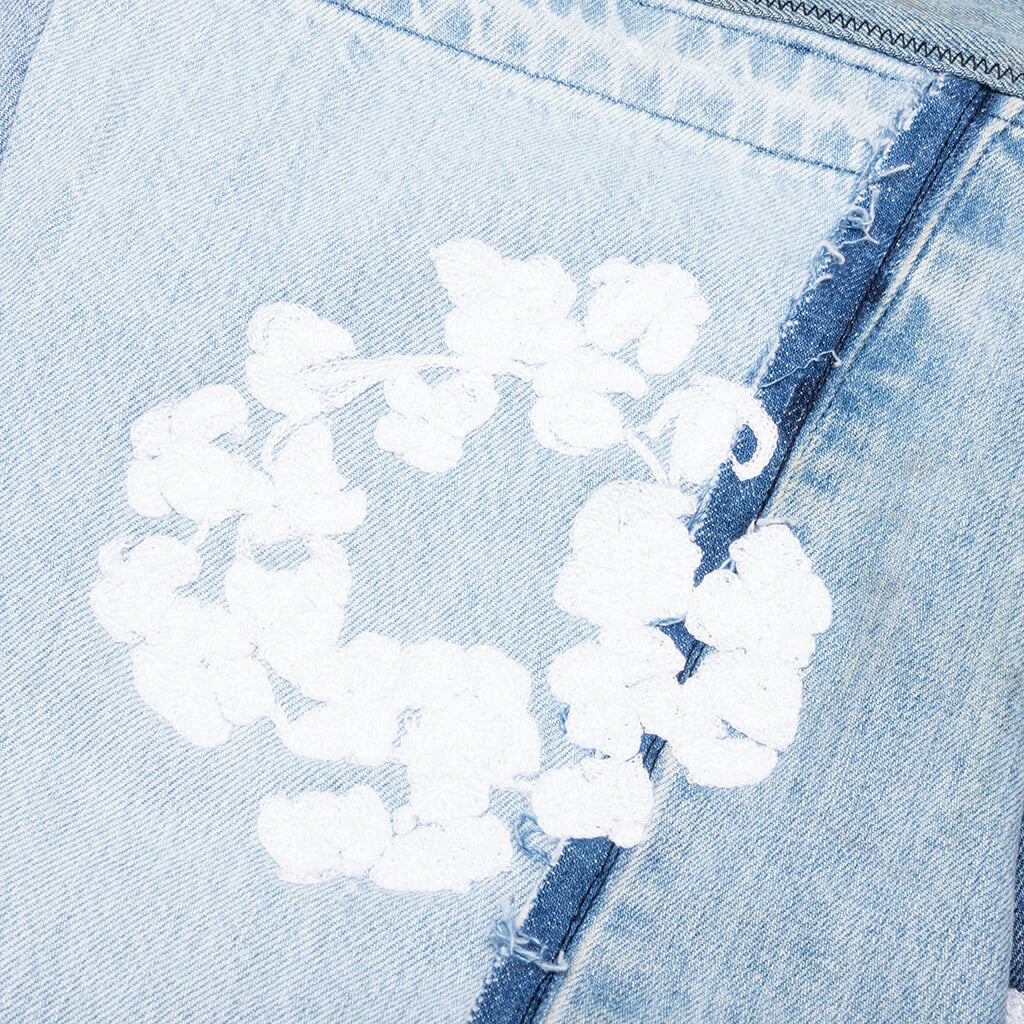 Readymade x Denim Tears CTN Wreath Track Jacket Blue