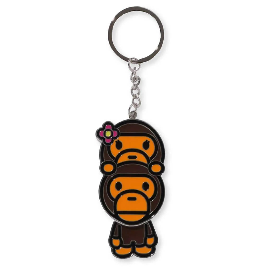 Kids Baby Lisa On Baby Milo Key Chain Brown