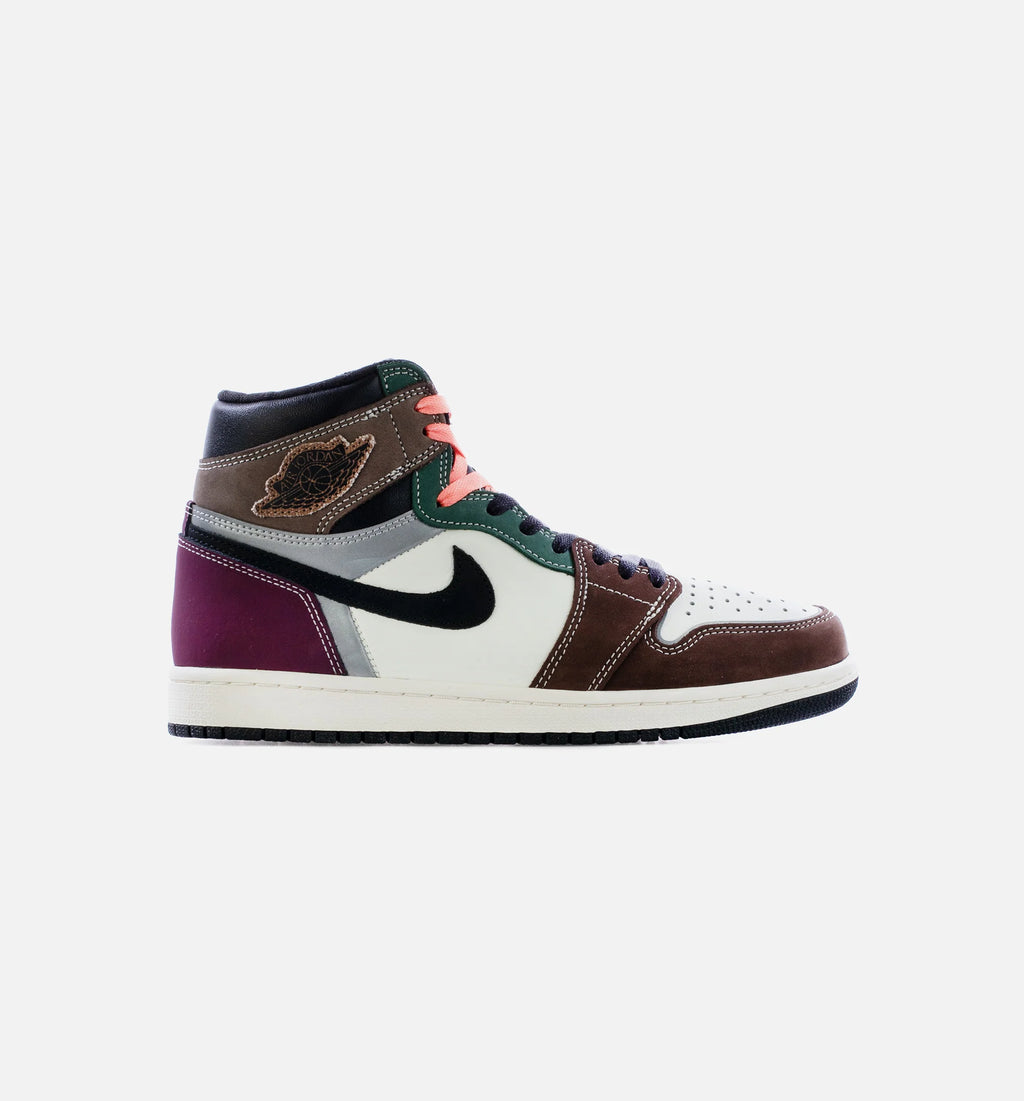 Air Jordan 1 High OG Hand Crafted Mens Lifestyle Shoe Black Archaeo Brown Dark Chocolate Limit One Per Customer