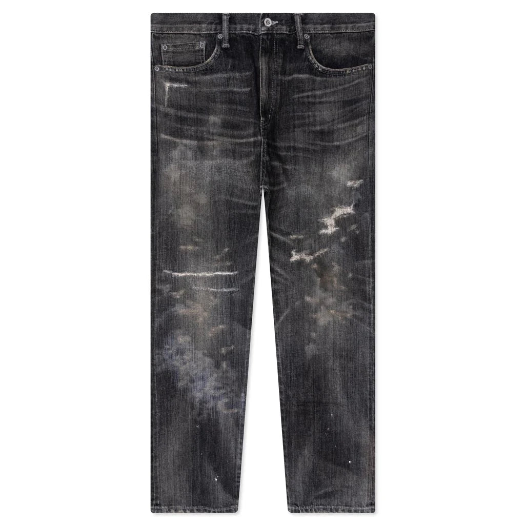 Savage Denim DP Mid Pants Black