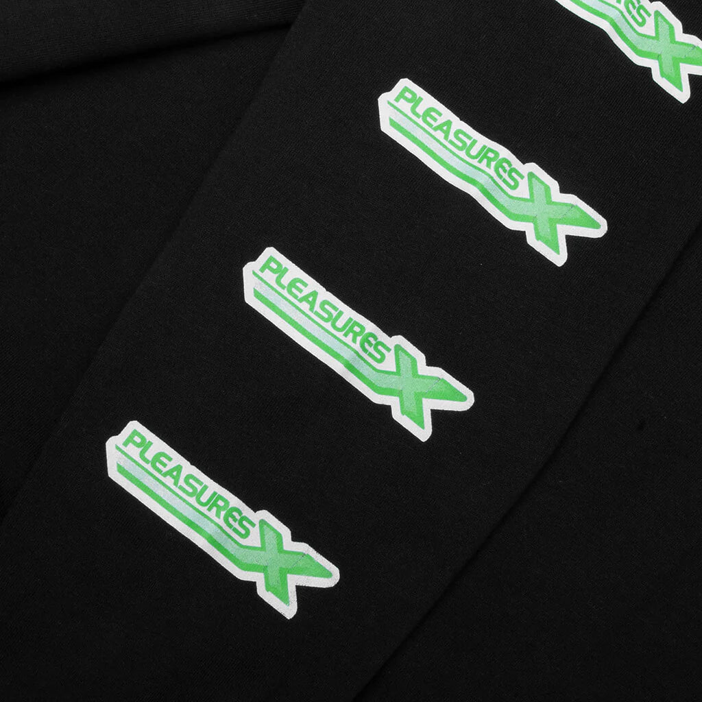 Pleasures X L S T Shirt Black