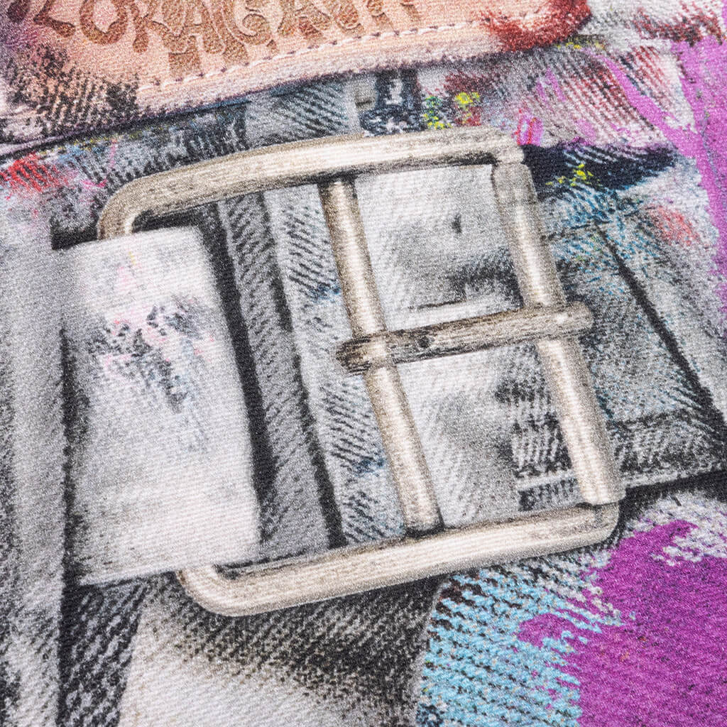Trompe Loeil Jacket White Multi