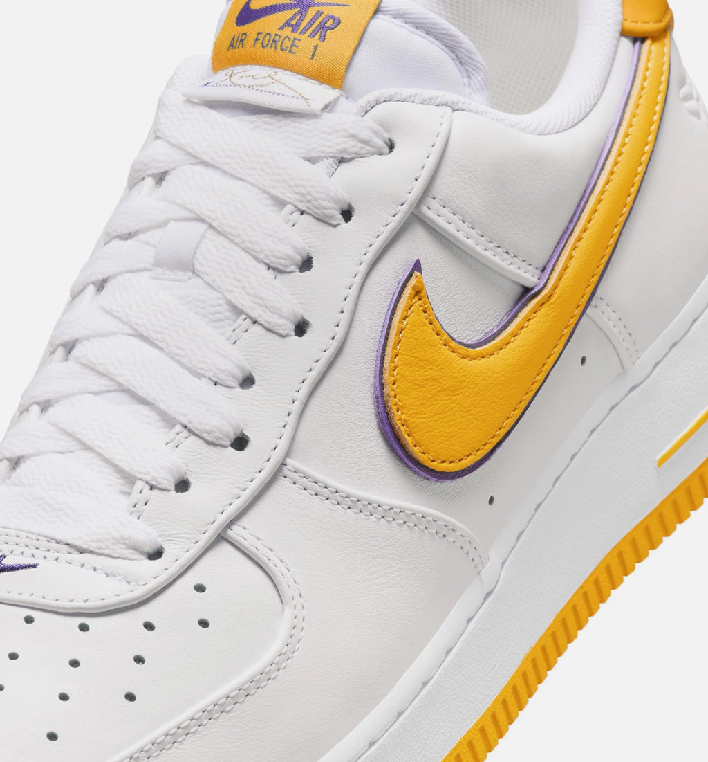Air Force 1 Low Kobe Bryant Lakers Mens Lifestyle Shoe White Varsity Maize Varsity Purple