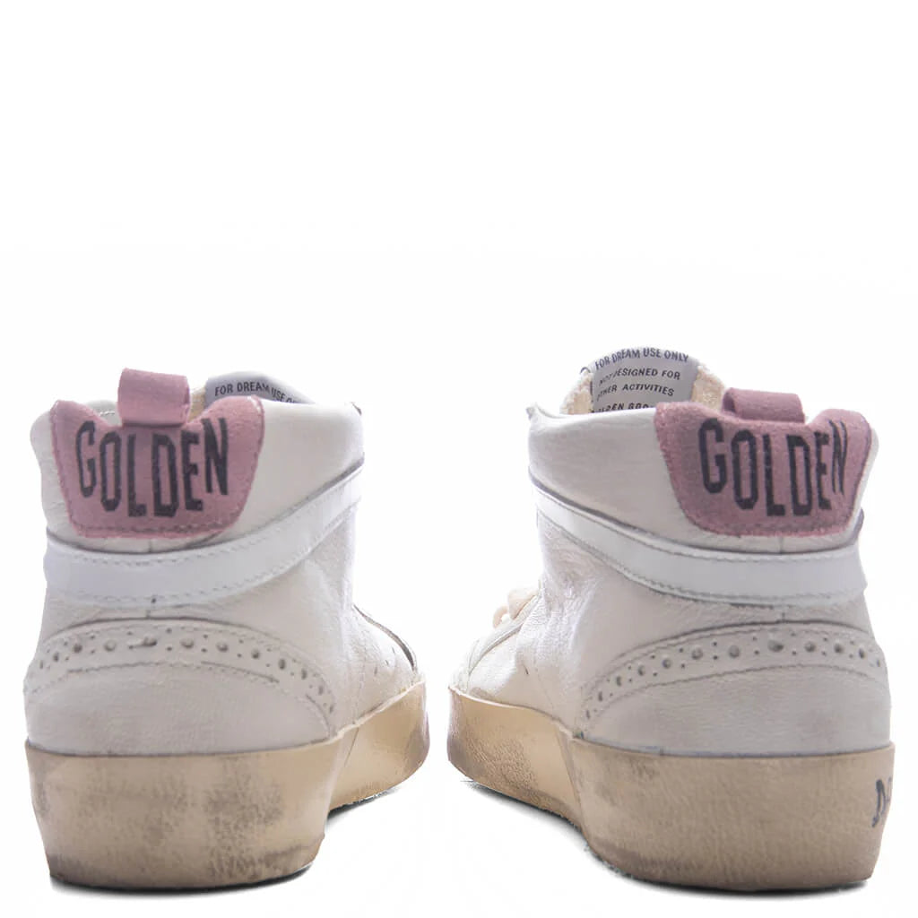 Womens Mid Star White Blue Pink