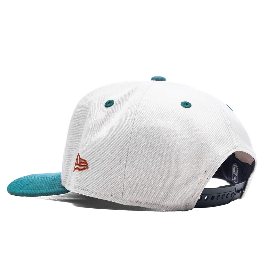 Feature x New Era 9Fifty A Frame Snapback Las Vegas Raiders Stone Emerald Green