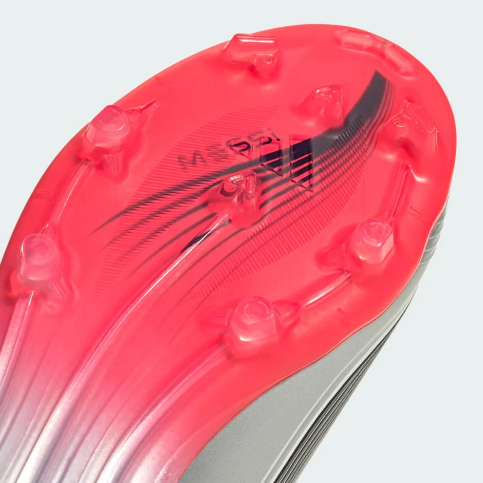 adidas F50 Messi Elite Firm Ground Soccer Cleats Youth White Red Silver