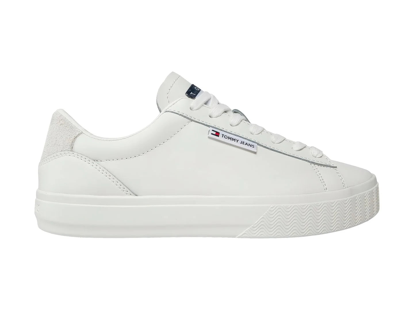 Tenis Tommy Hilfiger Cupsole Sneaker Ecru para Mujer