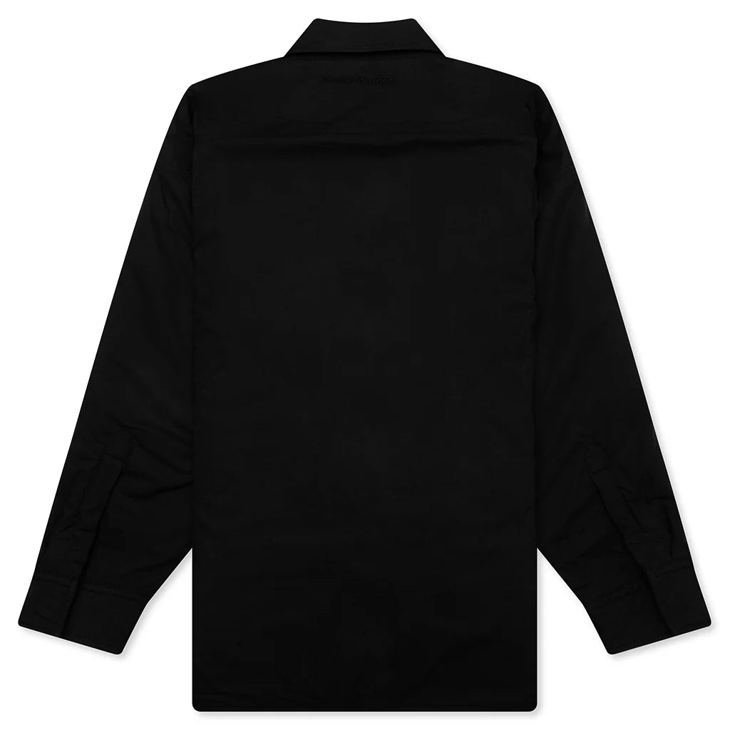 Button Up Jacket Black
