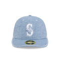 Seattle Mariners Hand Stitched Chambray Low Profile 59FIFTY Fitted