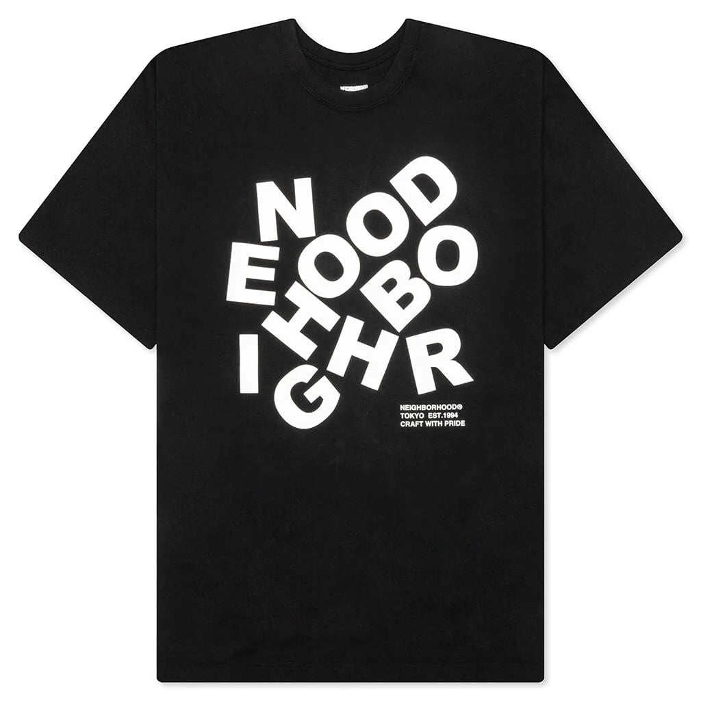 NH S S Tee 25 Black