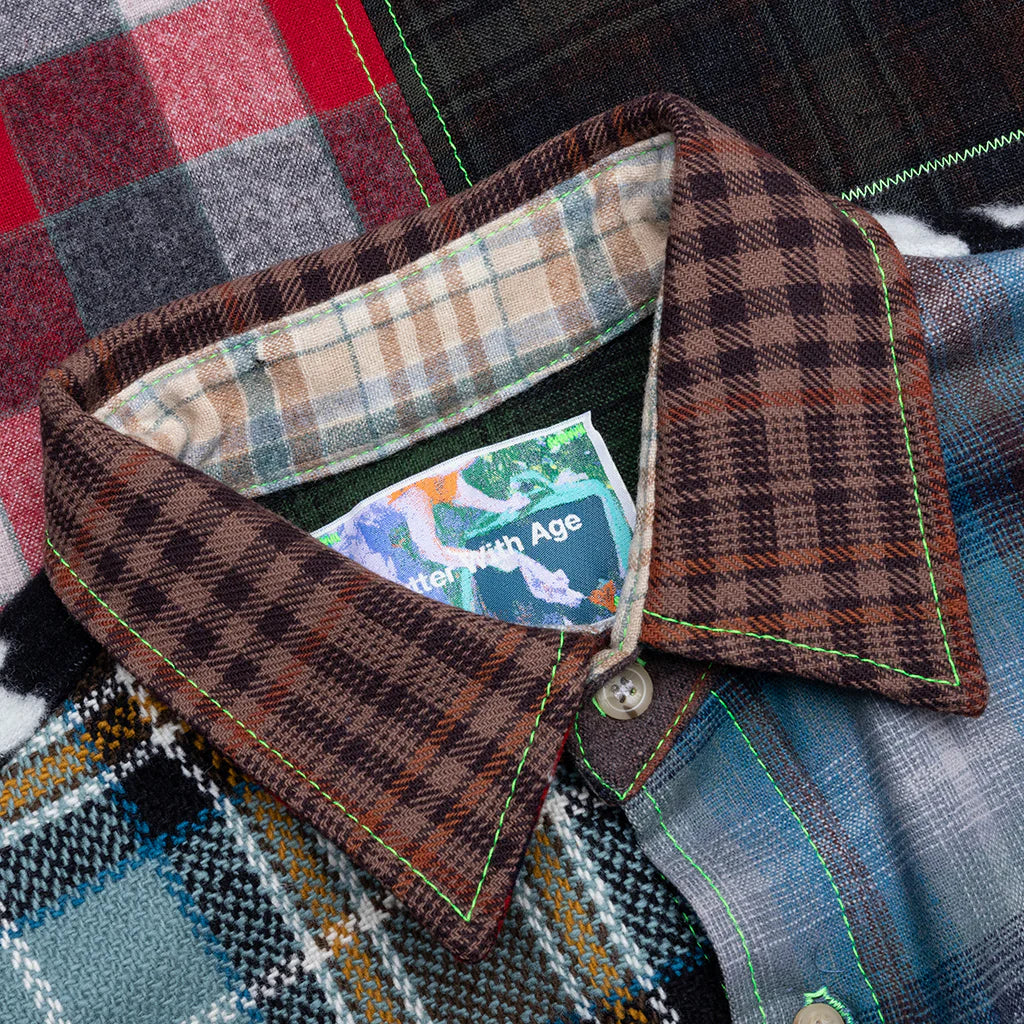 Better with Age x Pendleton Whitney Reversible Flannel Overshirt Multi