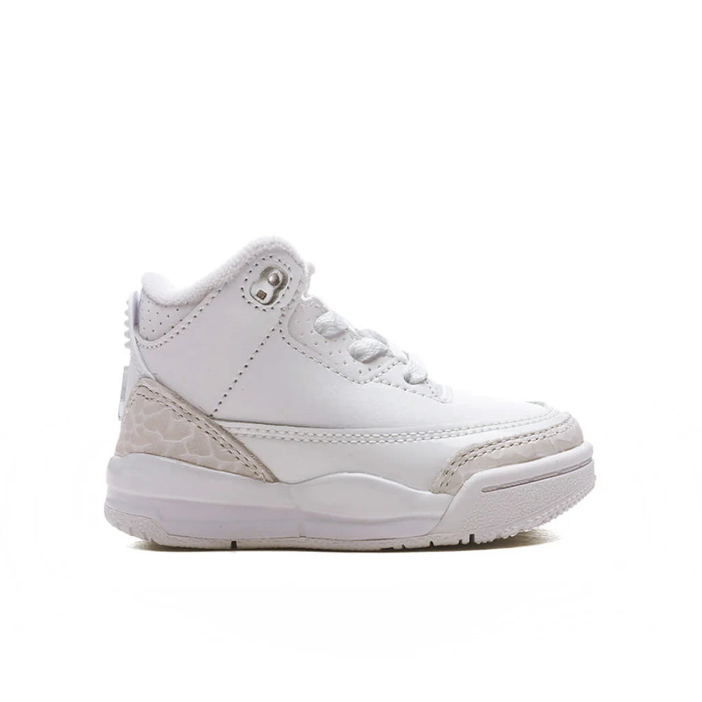 Air Jordan 3 Retro Pure Money TD White Metalic Silver