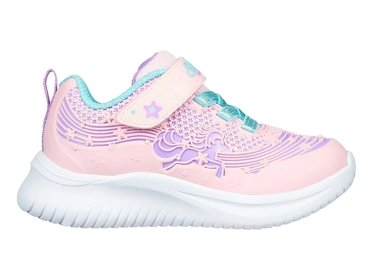 Tenis Skechers Jumpsters Rosa y Lavanda para Niña