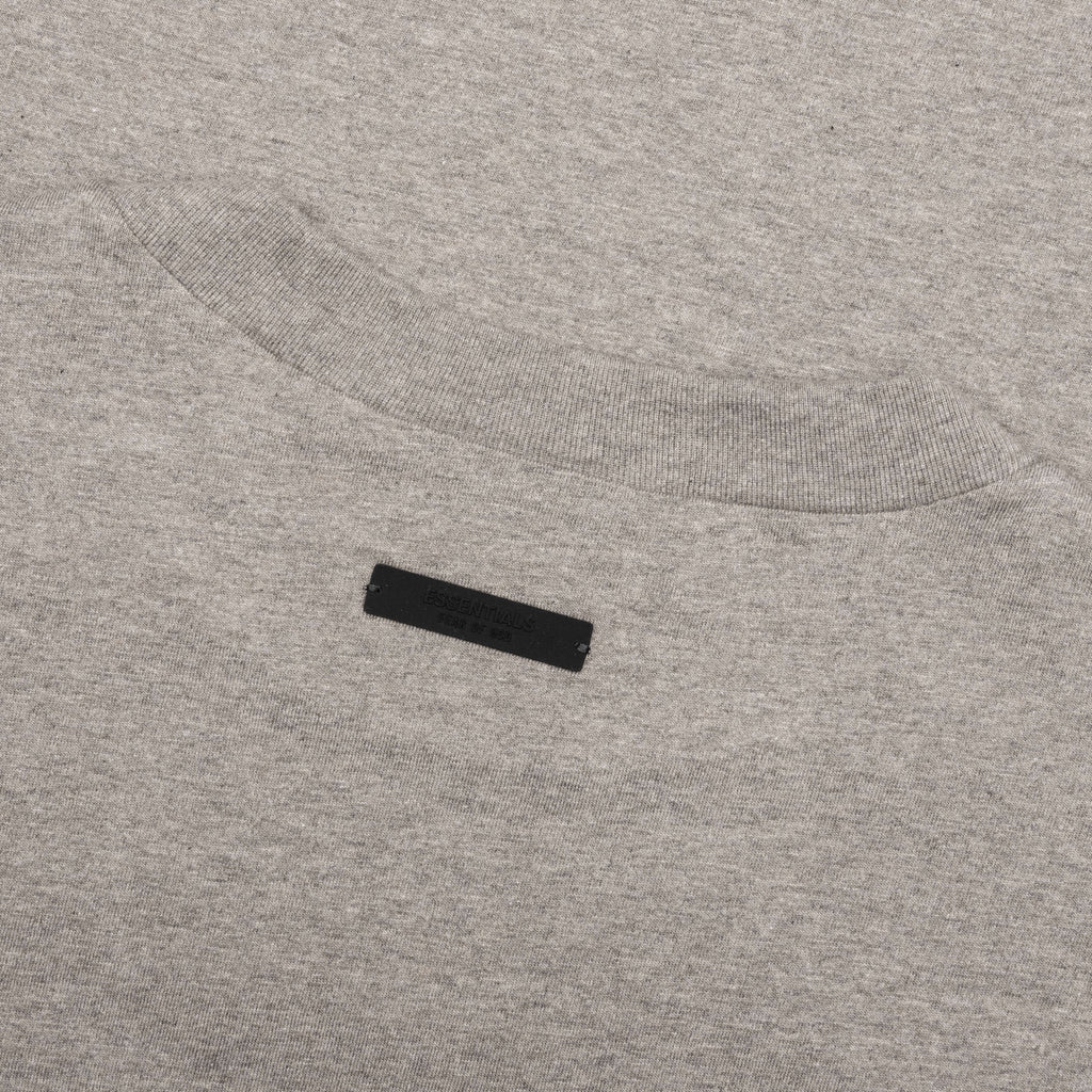 Jersey Crewneck T Shirt Heather Gray