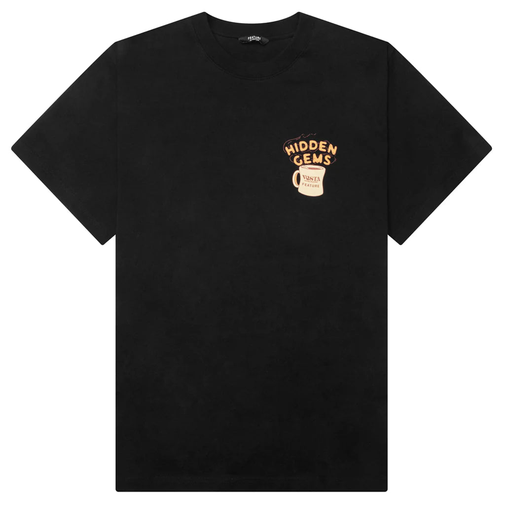 Feature x Vesta Coffee House Tee Black