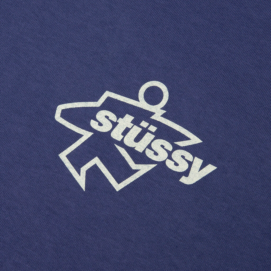 Surf Size Pigment Dyed Tee Indigo
