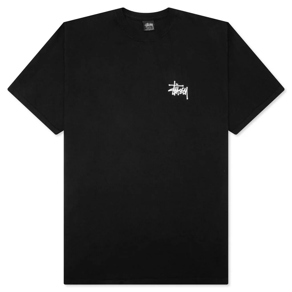 Basic Stussy Pig Dyed Tee Black