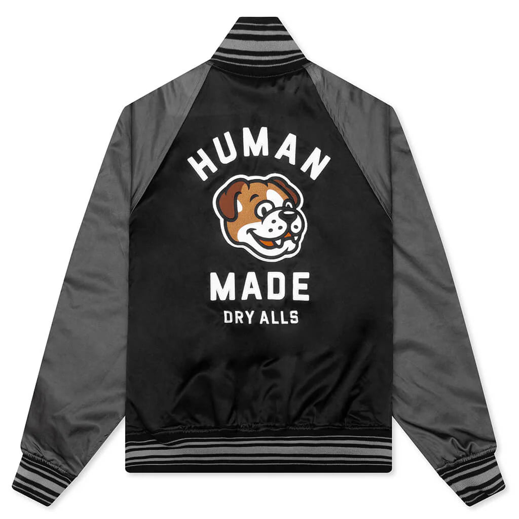 Reversible Satin Jacket Burgundy