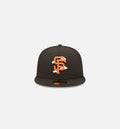 San Francisco Giants Comic Cloud 59FIFTY Fitted Cap Mens Hat Black