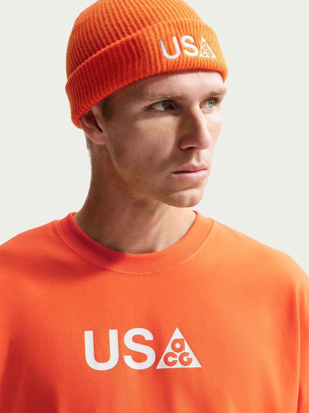 Nike Mens ACG x Team USA Dri FIT Short Sleeve T Shirt