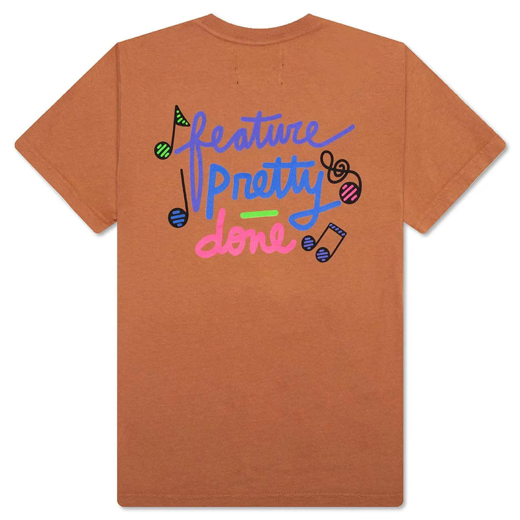 Feature x Pretty Done Future Sounds Tee Almond