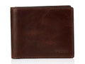 Cartera Fossil de Cuero Color Café