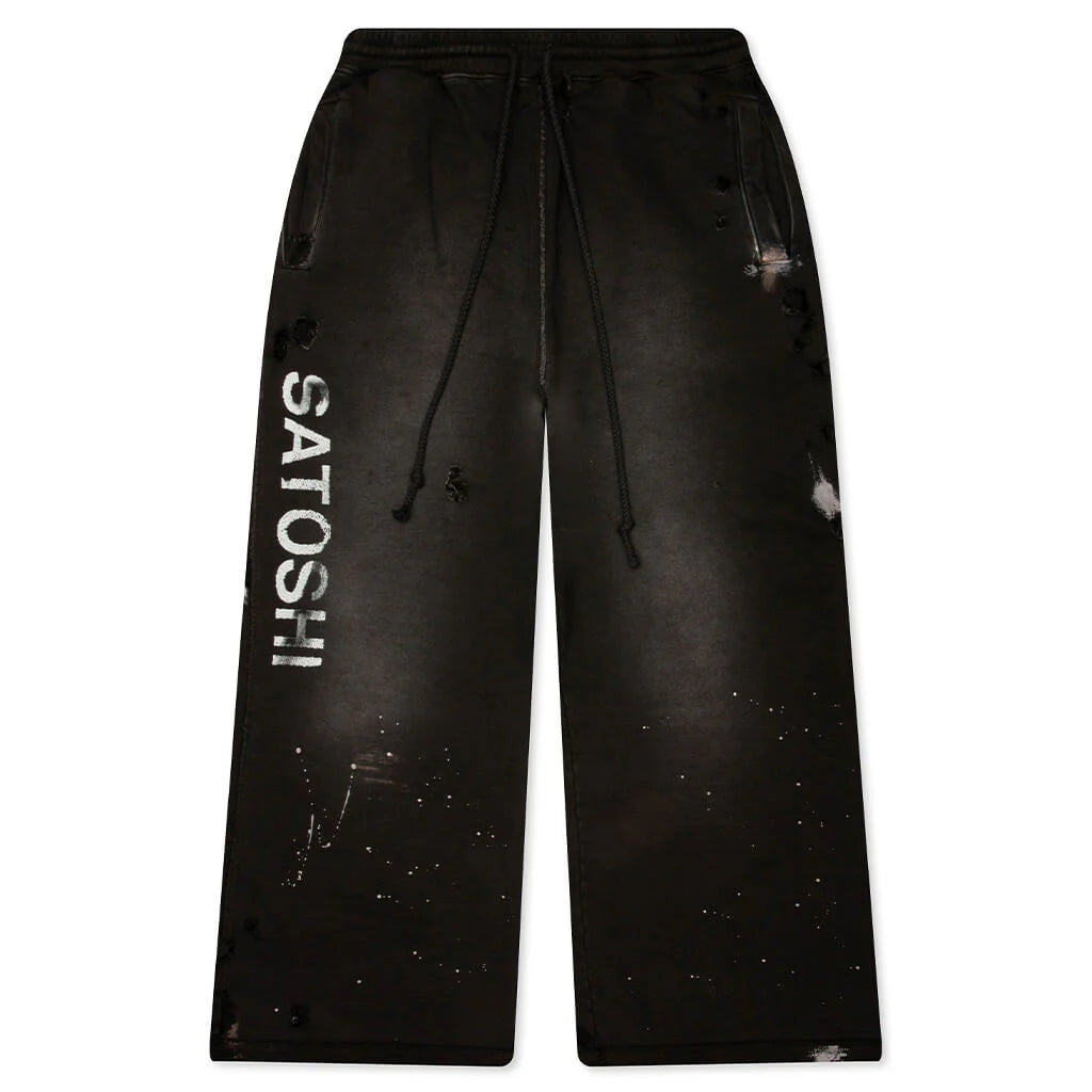 Luke Fleece Sweatpants Black
