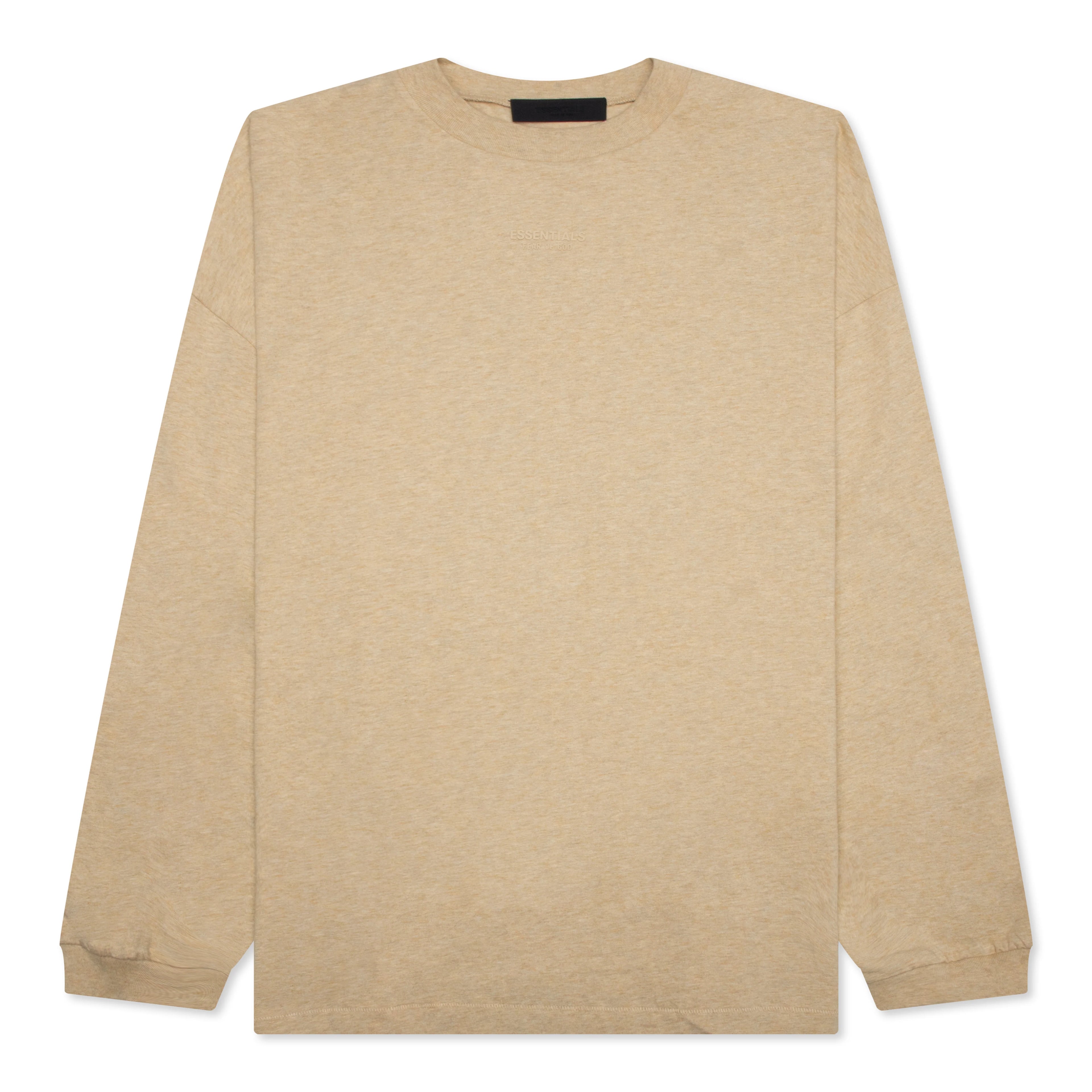 Essentials L S Tee Gold Heather