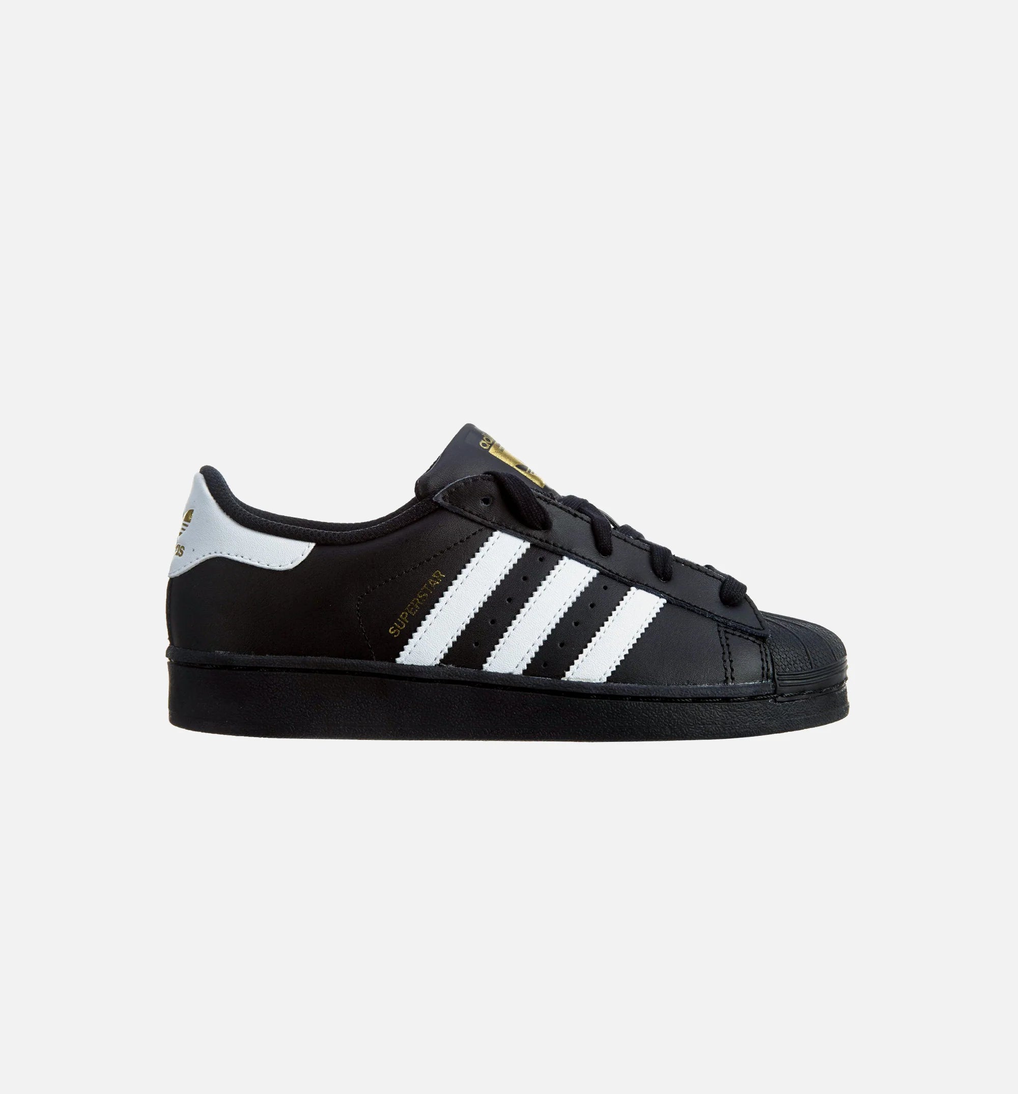 Superstar Preschool Lifestyle Shoe Black White