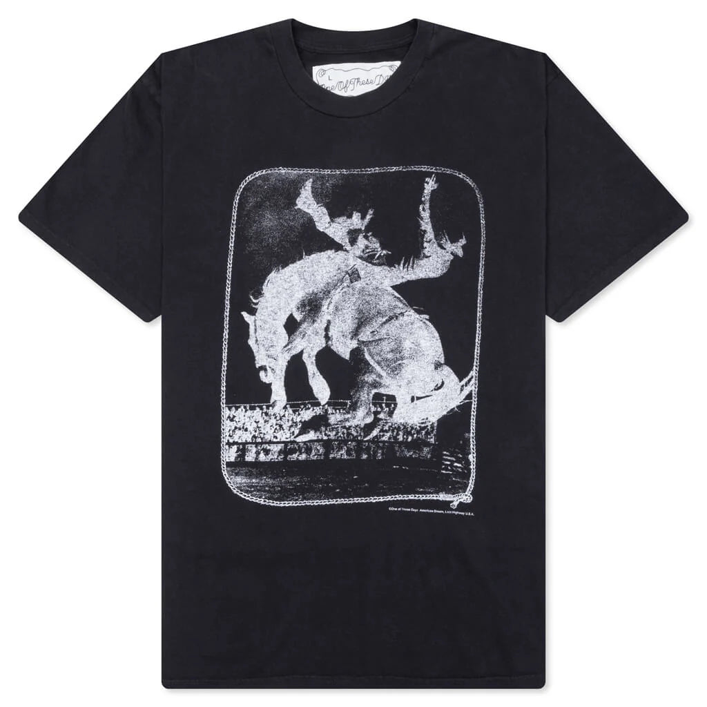 Last Ride Short Sleeve T Shirt Washed Black