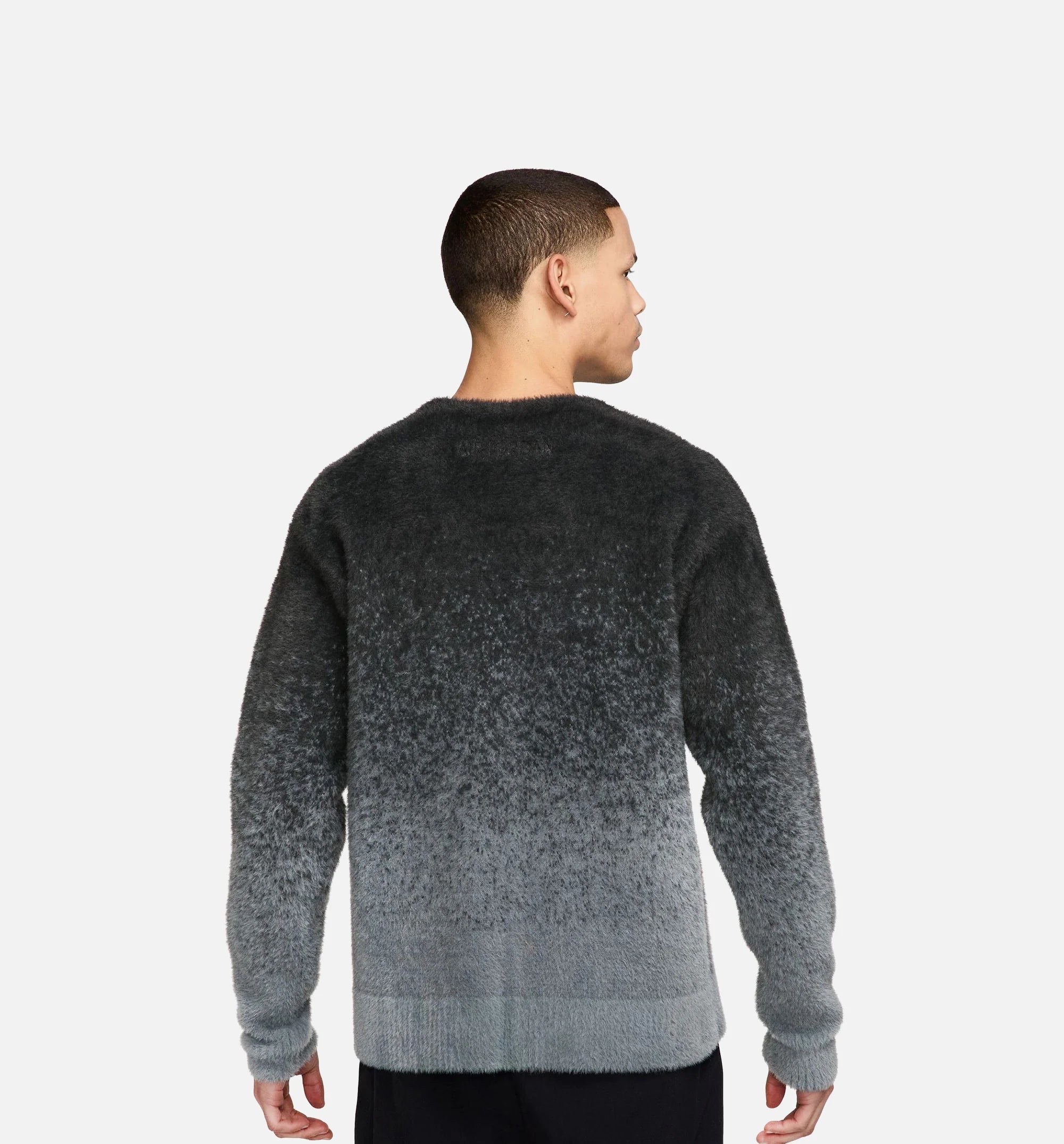 Air JDN Cardigan Mens Sweater Dark Smoke Grey