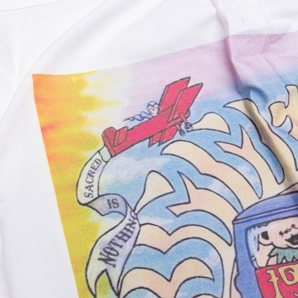 Road Trip Button Down Shirt White