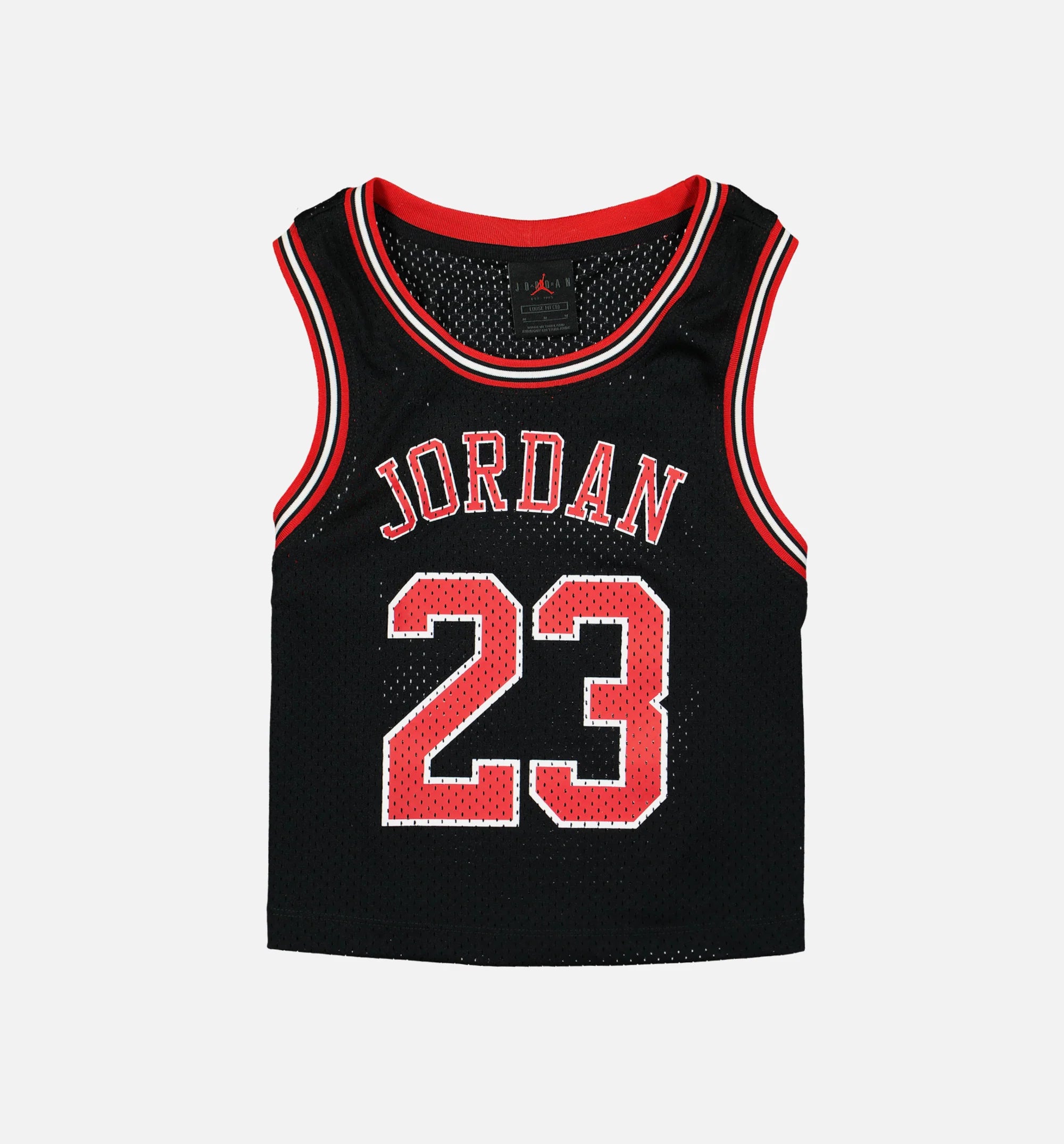 Essential Jersey Womens Jersey Black Red