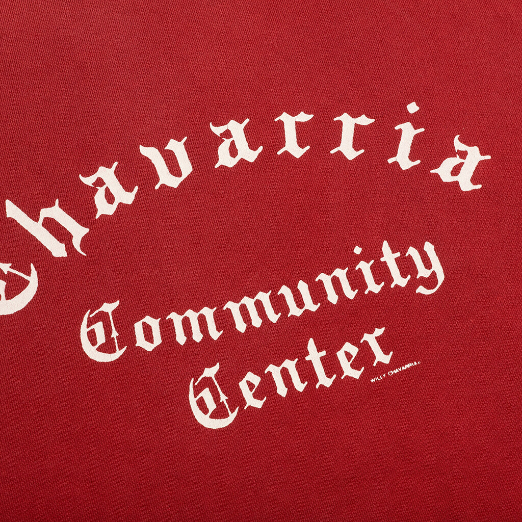 Community Center Hooligan Crew Harvard Red