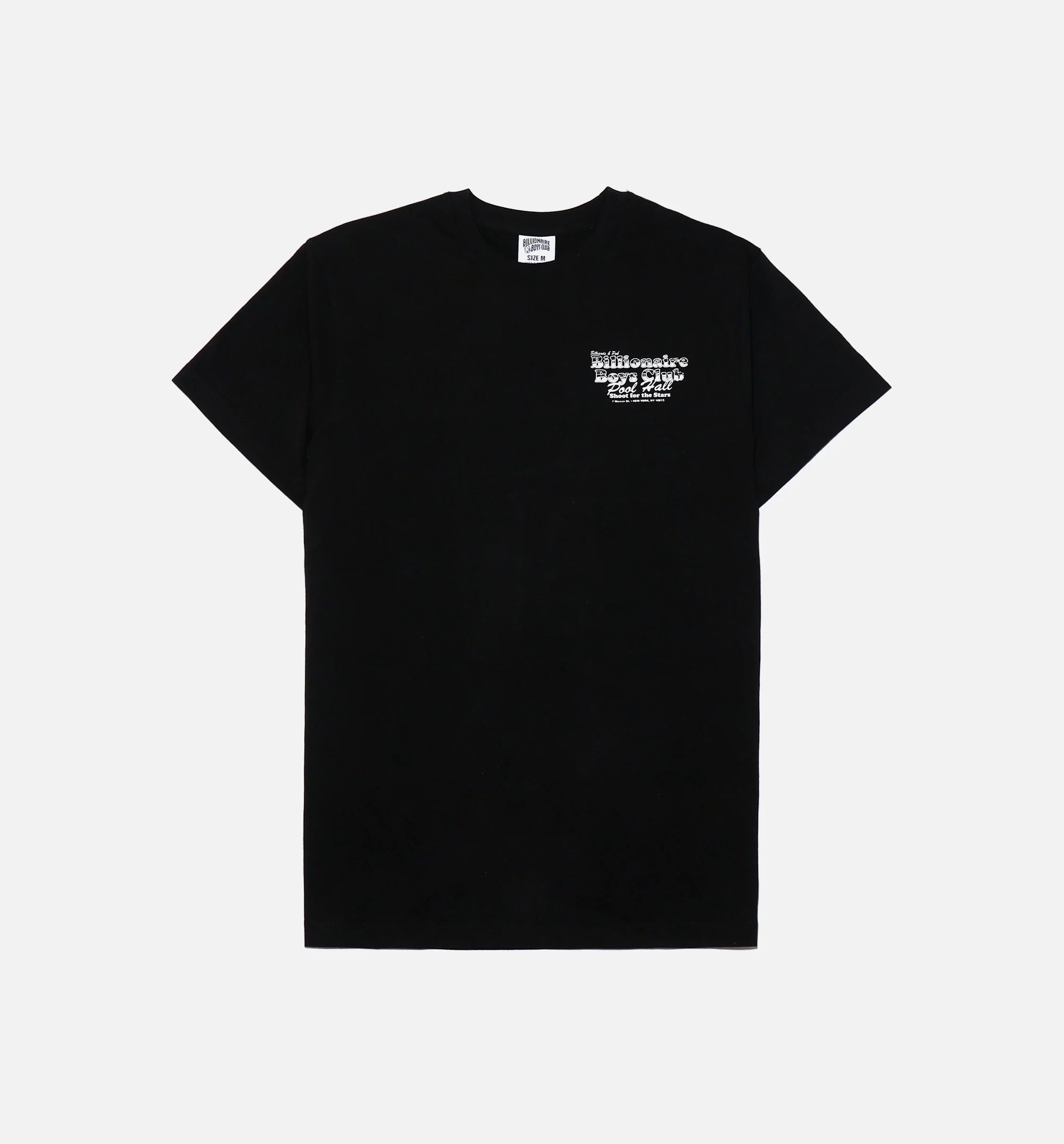 BB Pool Hall Short Sleeve Tee Mens T shirt Black
