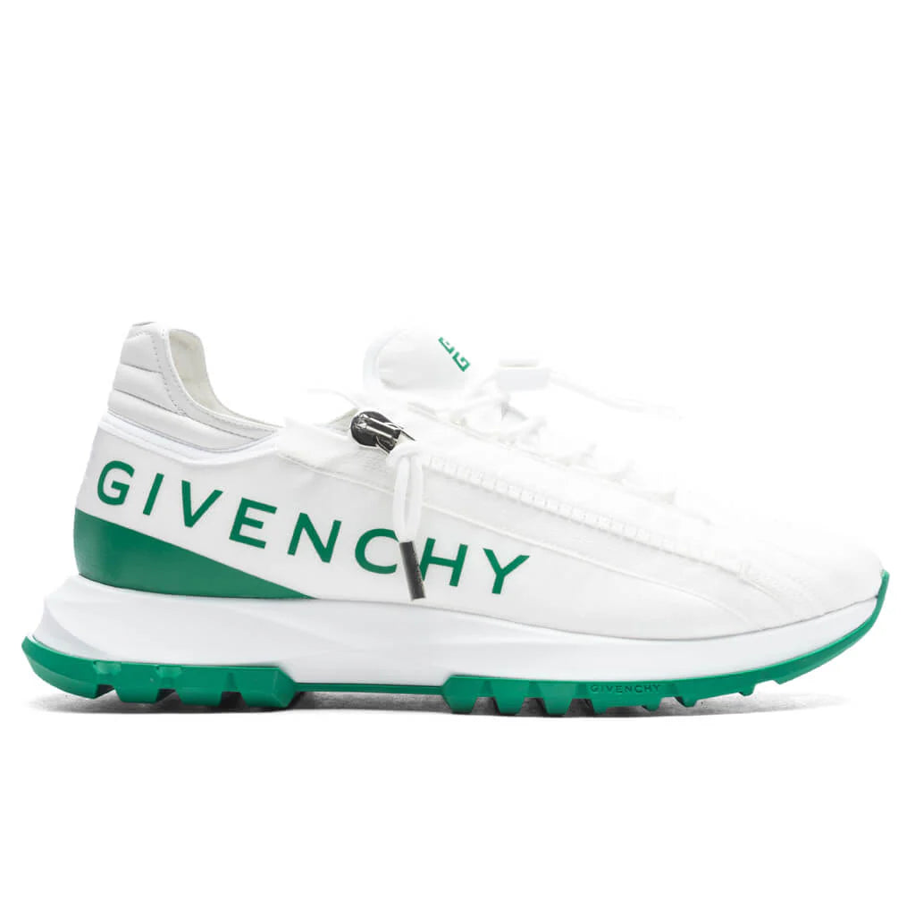 Spectre Zip Runners White Green